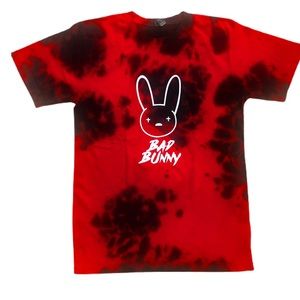 Bad Bunny  unisex Tie Dye T-shirt
